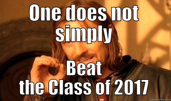 waltzing into mordor - ONE DOES NOT SIMPLY BEAT THE CLASS OF 2017 Boromir