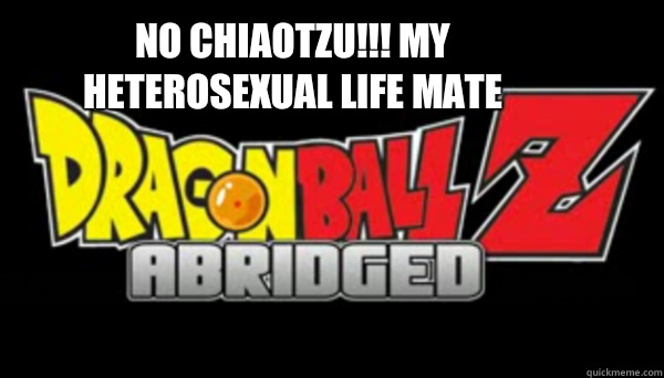 No chiaotzu!!! My heterosexual life mate  TeamFourStar