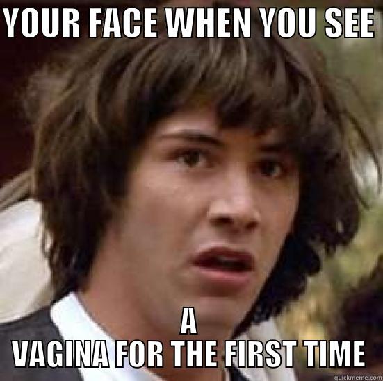 YOUR FACE WHEN YOU SEE  A VAGINA FOR THE FIRST TIME conspiracy keanu