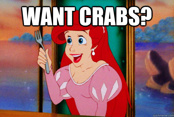 Want crabs?   Disney Logic