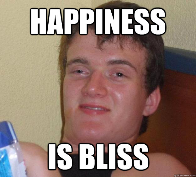 Happiness is bliss  10 Guy