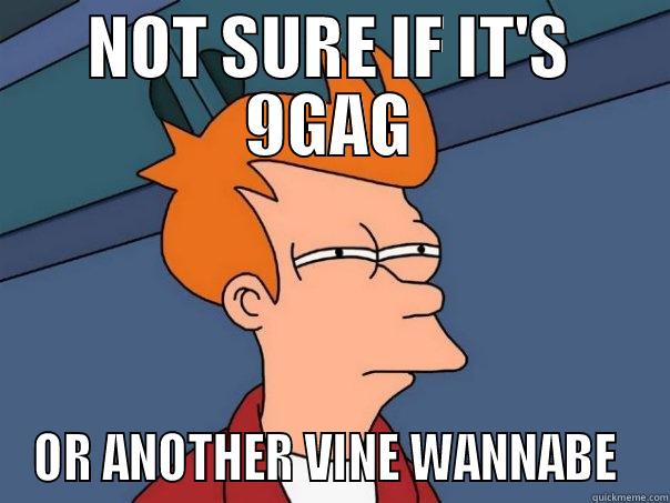 NOT SURE IF IT'S 9GAG OR ANOTHER VINE WANNABE  Futurama Fry