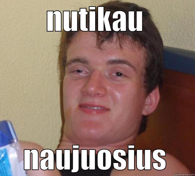 NUTIKAU NAUJUOSIUS 10 Guy