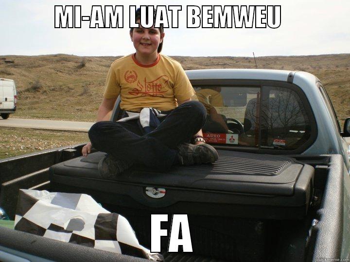 BMW FUNNY -            MI-AM LUAT BEMWEU               FA Misc