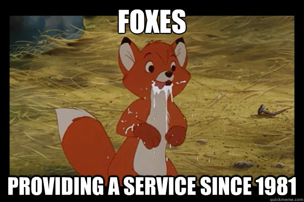 Foxes providing a service since 1981  Furries