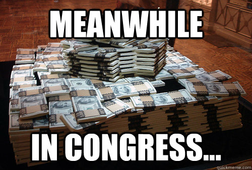 Meanwhile In Congress...  