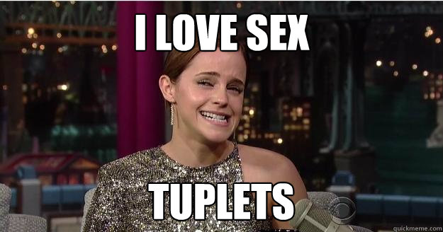 I love sex tuplets  Emma Watson Troll