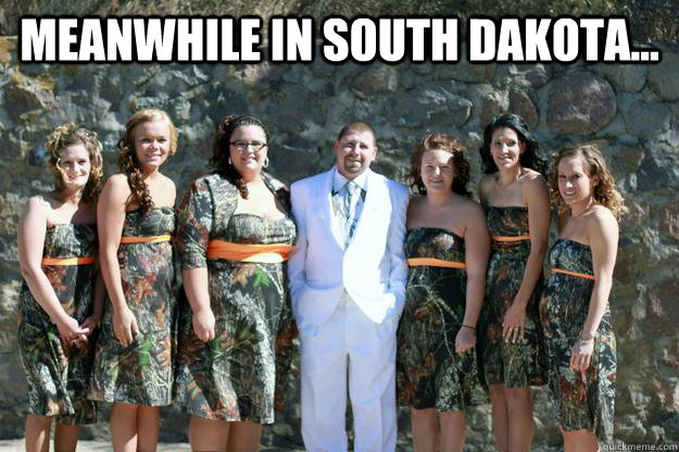 Meanwhile in South Dakota...   - Meanwhile in South Dakota...    Interbred marriage