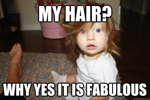 My Hair? Why yes it is fabulous - My Hair? Why yes it is fabulous  Misc