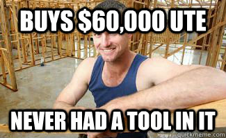 Buys $60,000 ute Never had a tool in it  Australian Tradesman