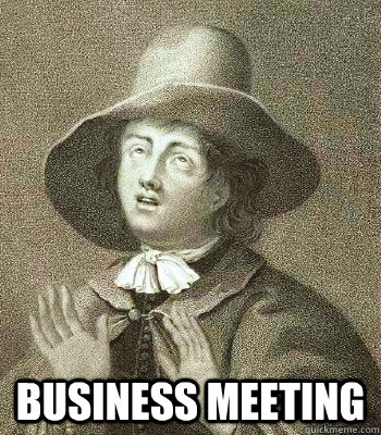  business meeting  Quaker Problems