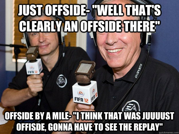 just offside- 