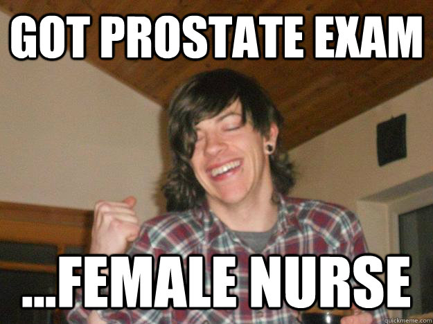 Got prostate exam ...Female nurse - Got prostate exam ...Female nurse  lucky jack 1