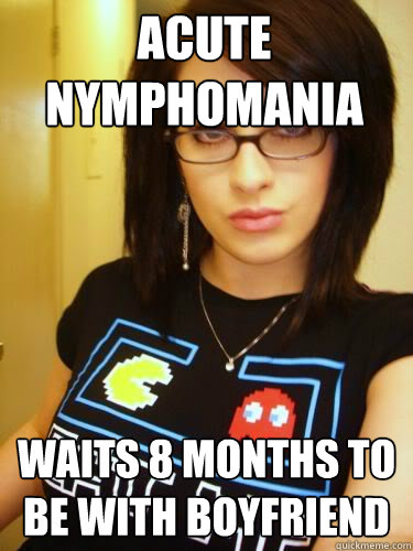 Acute Nymphomania Waits 8 months to be with boyfriend - Acute Nymphomania Waits 8 months to be with boyfriend  Cool Chick Carol