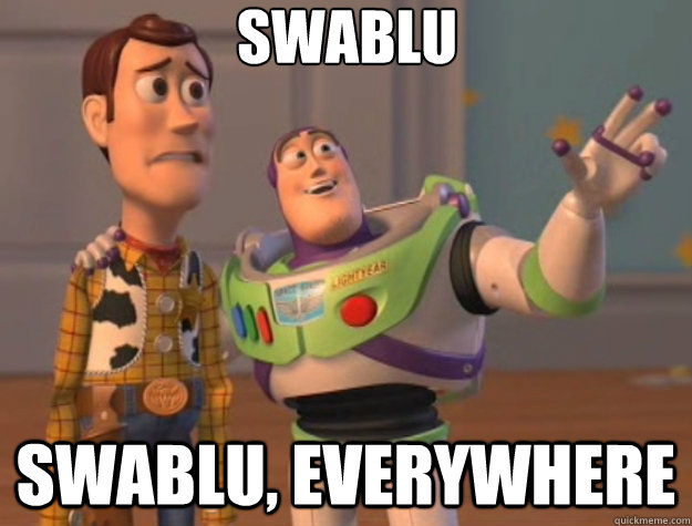 swablu swablu, everywhere - swablu swablu, everywhere  Toy Story