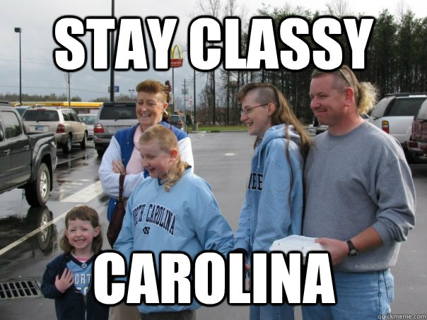 Stay Classy Carolina  