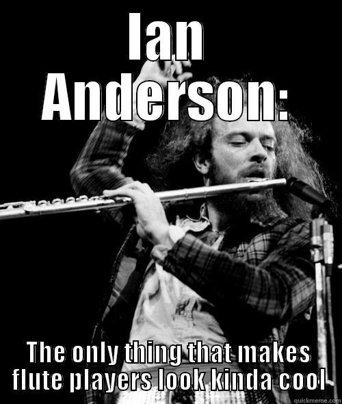 Ian Anderson - IAN ANDERSON: THE ONLY THING THAT MAKES FLUTE PLAYERS LOOK KINDA COOL Misc