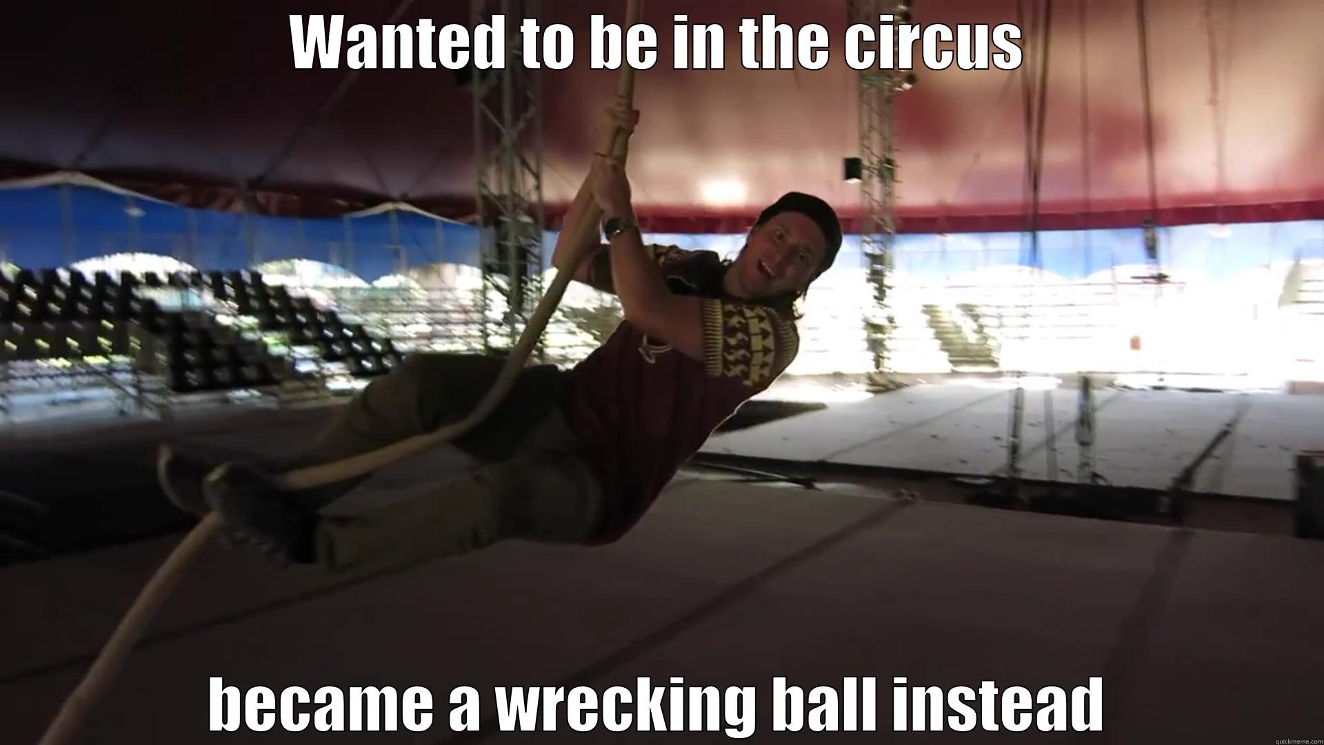 What Happens at Florida St. - WANTED TO BE IN THE CIRCUS BECAME A WRECKING BALL INSTEAD Misc