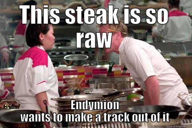 THIS STEAK IS SO RAW ENDYMION WANTS TO MAKE A TRACK OUT OF IT Gordon Ramsay