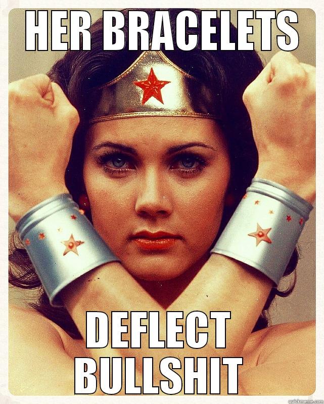 bullshit deflector -  HER BRACELETS DEFLECT BULLSHIT Misc