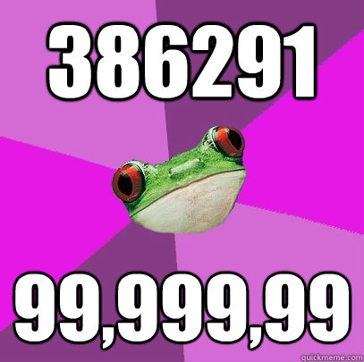 386291 99,999,99  Foul Bachelorette Frog