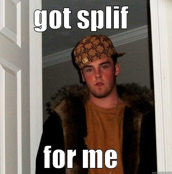 that  ass man - GOT SPLIF  FOR ME  Scumbag Steve