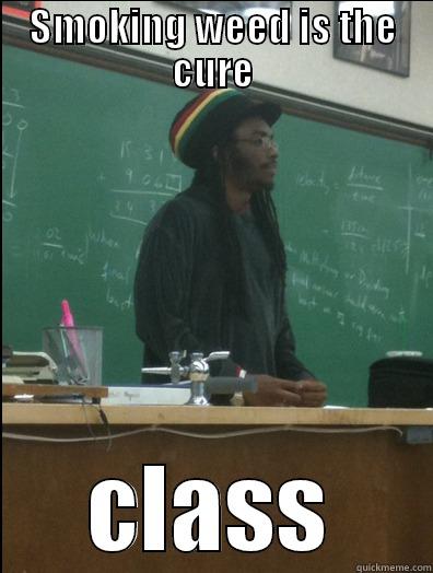 SMOKING WEED IS THE CURE CLASS Rasta Science Teacher