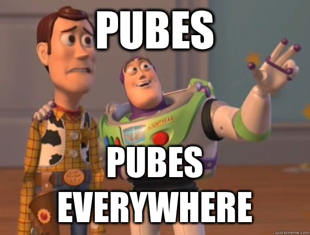 Pubes Pubes Everywhere  Buzz Lightyear