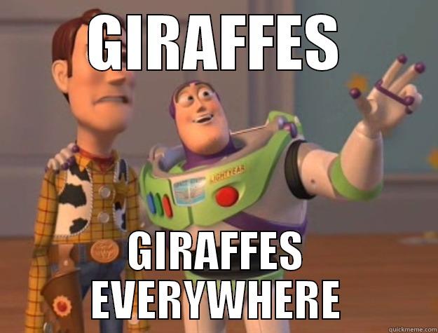 GIRAFFES GIRAFFES EVERYWHERE Toy Story