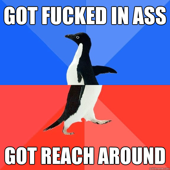 got fucked in ass got reach around  Socially Awkward Awesome Penguin