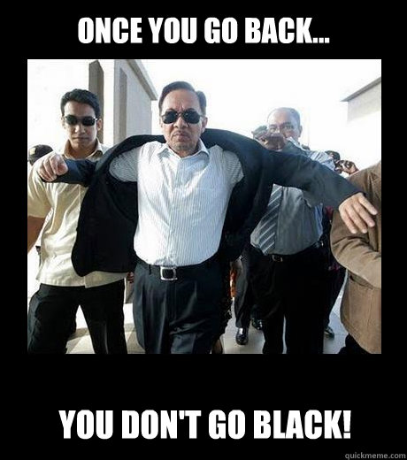 ONCE YOU GO BACK... You Don't Go BLACK! - ONCE YOU GO BACK... You Don't Go BLACK!  Awesome Anwar