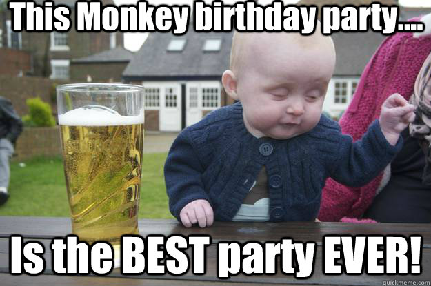 This Monkey birthday party.... Is the BEST party EVER! - This Monkey birthday party.... Is the BEST party EVER!  Misc