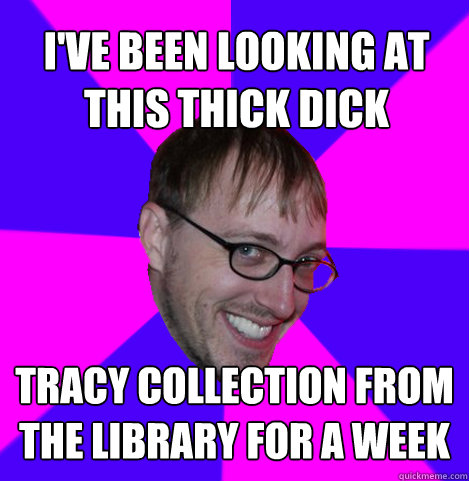 i've been looking at this thick dick tracy collection from the library for a week  Ambiguously Gay Trey