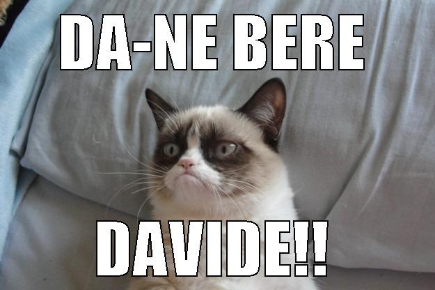 CRAZY STUFF - DA-NE BERE DAVIDE!! Grumpy Cat