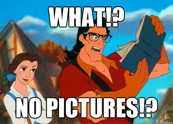 What!? No pictures!?  Hipster Gaston