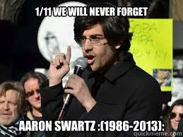 1/11 We will never Forget Aaron Swartz :(1986-2013): - 1/11 We will never Forget Aaron Swartz :(1986-2013):  Aaron Swartz 111