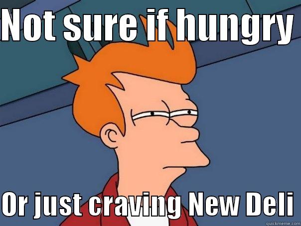 NOT SURE IF HUNGRY   OR JUST CRAVING NEW DELI Futurama Fry