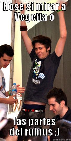 Nose que mirar - NOSE SI MIRAR A VEGETTA O LAS PARTES DEL RUBIUS ;) Misc