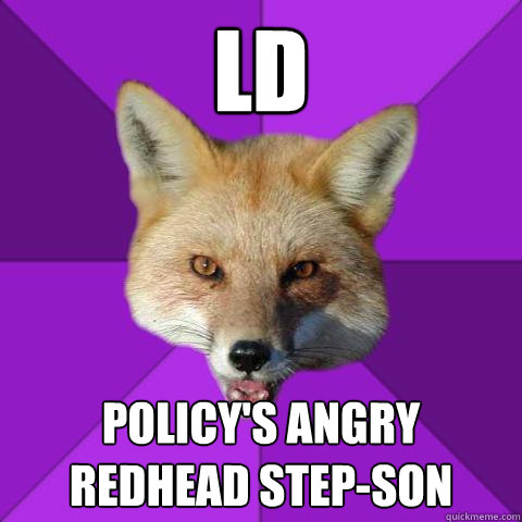 LD POLICY'S ANGRY REDHEAD STEP-SON  Forensics Fox