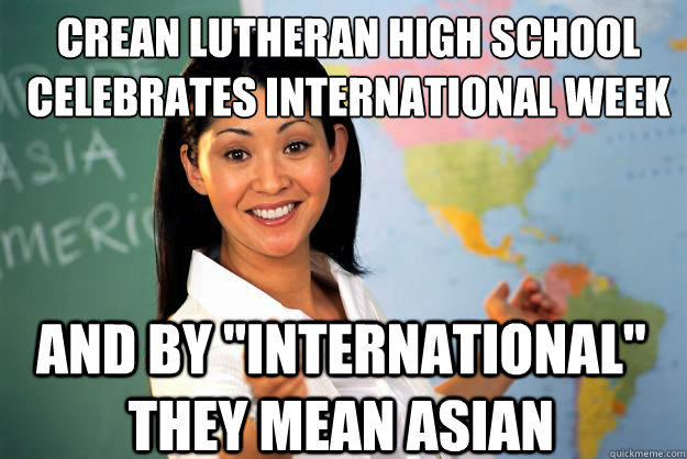 Crean Lutheran High School celebrates International Week and by 