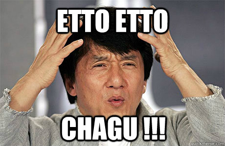 etto etto chagu !!!  EPIC JACKIE CHAN