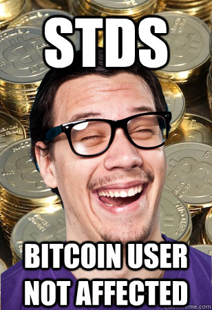 stds bitcoin user not affected  Bitcoin user not affected