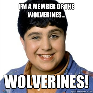 I'm a member of the wolverines... wolverines! - I'm a member of the wolverines... wolverines!  Red Dawn Josh Peck