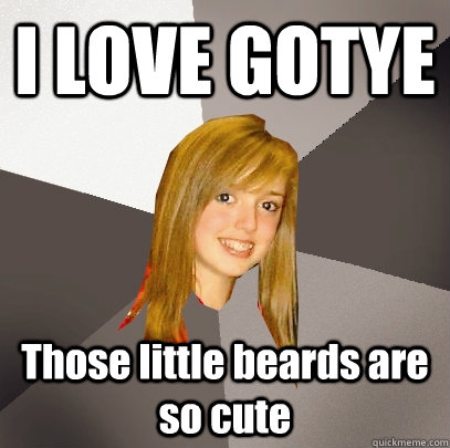 I LOVE GOTYE Those little beards are so cute  Musically Oblivious 8th Grader