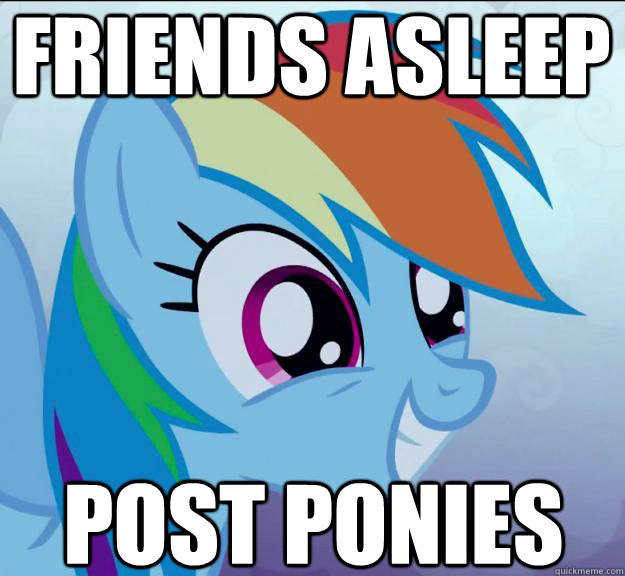 friends asleep post ponies  Rainbow Dash DO WANT