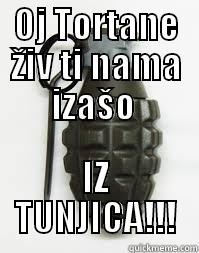 OJ TORTANE ŽIV TI NAMA IZAŠO  IZ TUNJICA!!! Misc