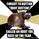 Forgot to button 