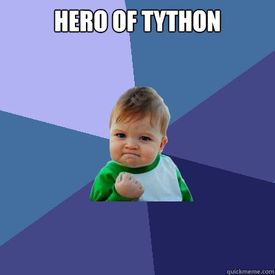 Hero of Tython   Success Kid