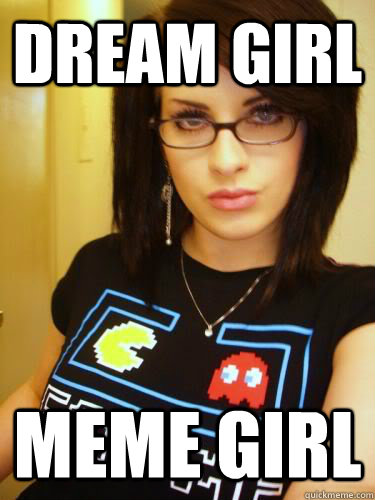 dream girl meme girl  Cool Chick Carol