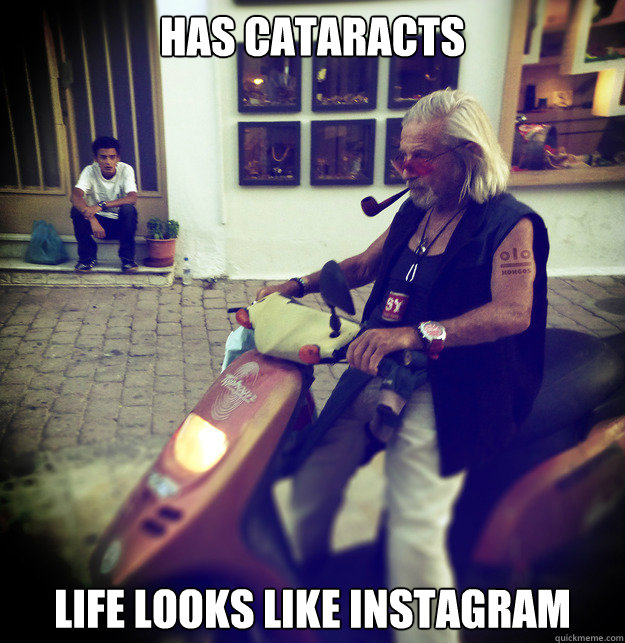 HAS CATARACTS LIFE LOOKS LIKE INSTAGRAM - HAS CATARACTS LIFE LOOKS LIKE INSTAGRAM  Instagramp